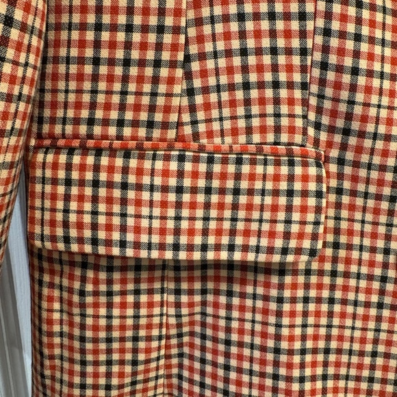 Aritzia Wilfred Margaux Plaid Double Breasted blazer - Picture 5 of 13